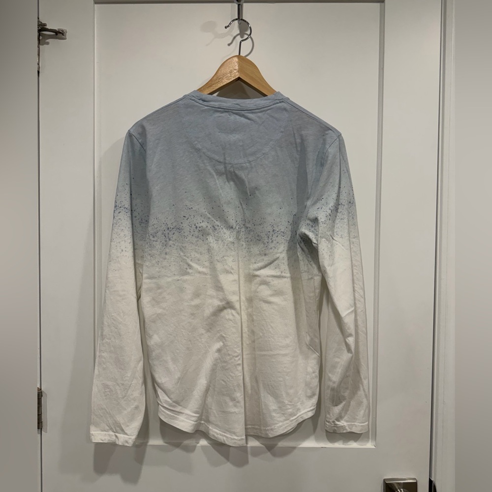 Abercrombie & Fitch Blue and White Long Sleeve Tee - Picture 10 of 12